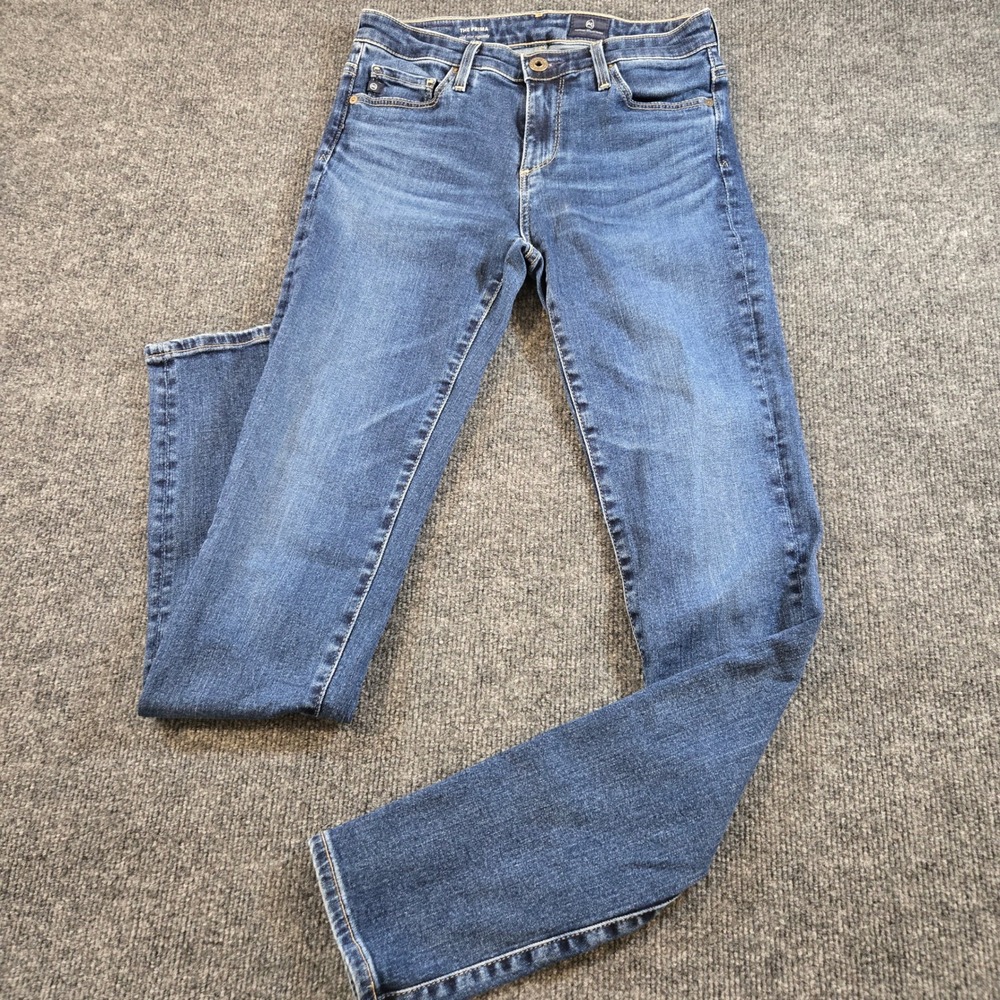 AG Adriano Goldschmied The Prima Mid Rise Cigarette Leg Slim Jeans Size 25R